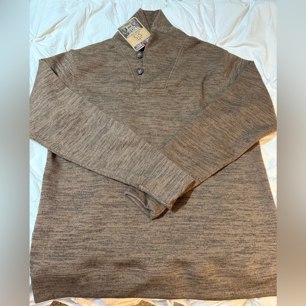 STS Ranchwear Brown Crewneck Sweater